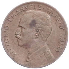 Монета 2 чентезимо 1917 года Италия (реверс)