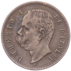 Монета 2 чентезимо 1900 года Италия (реверс)