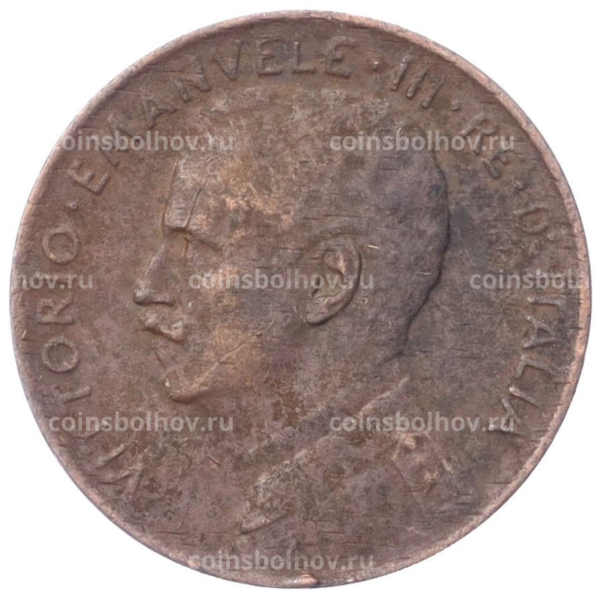 Монета 2 чентезимо 1917 года Италия (вид 2)