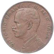 Монета 2 чентезимо 1916 года Италия (реверс)