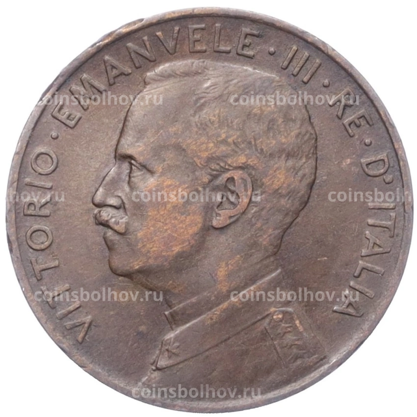 Монета 2 чентезимо 1911 года Италия (вид 2)