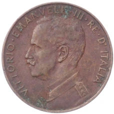 Монета 2 чентезимо 1917 года Италия (реверс)