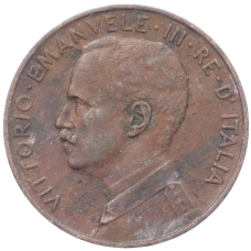 Монета 2 чентезимо 1916 года Италия (реверс)