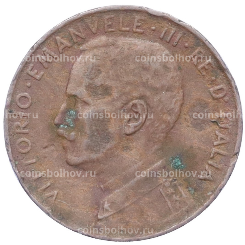 Монета 2 чентезимо 1916 года Италия (вид 2)