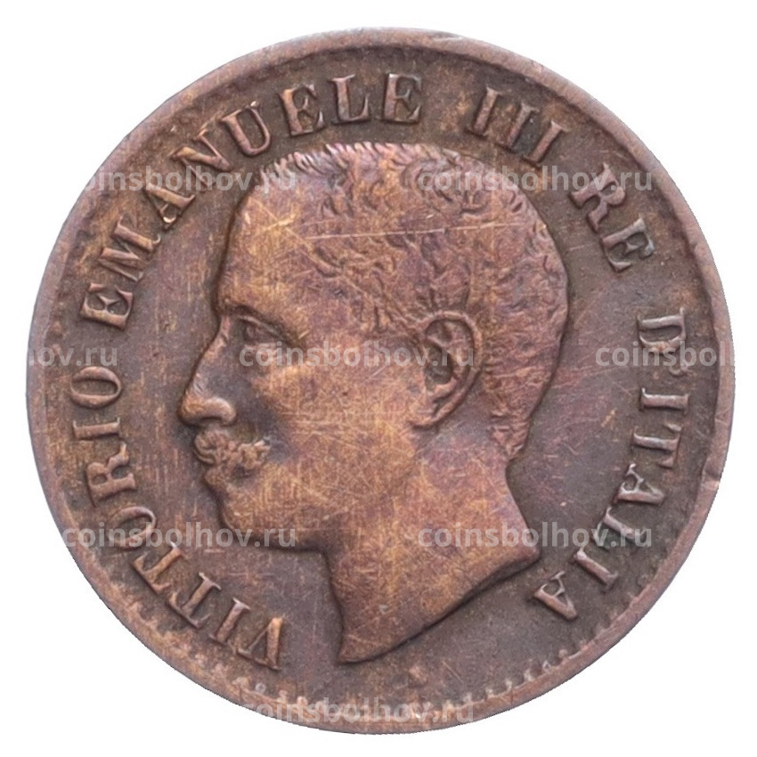 Монета 1 чентезимо 1905 года Италия (вид 2)