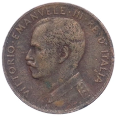 Монета 1 чентезимо 1916 года Италия (реверс)