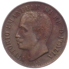Монета 1 чентезимо 1904 года Италия (реверс)