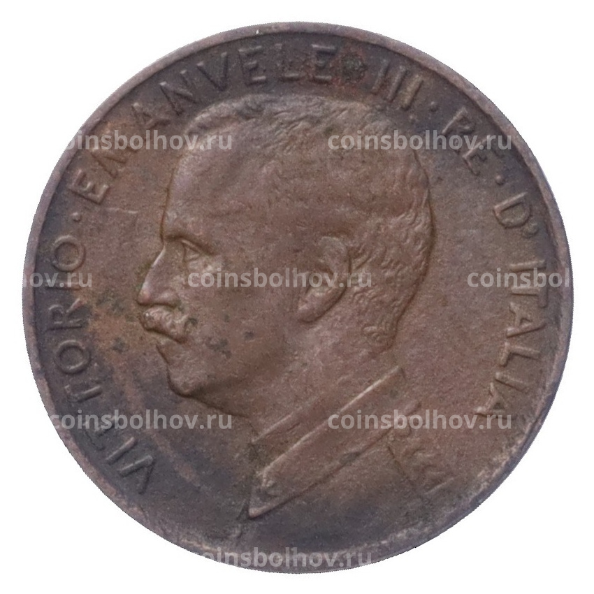 Монета 1 чентезимо 1915 года Италия (вид 2)