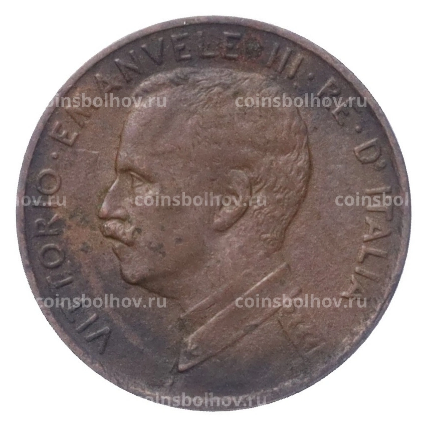 Монета 1 чентезимо 1915 года Италия (вид 2)
