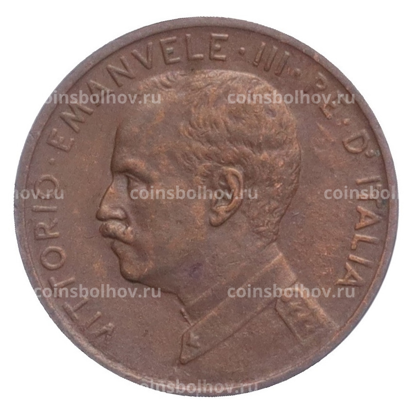 Монета 1 чентезимо 1914 года Италия (вид 2)