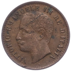 Монета 1 чентезимо 1905 года Италия (реверс)