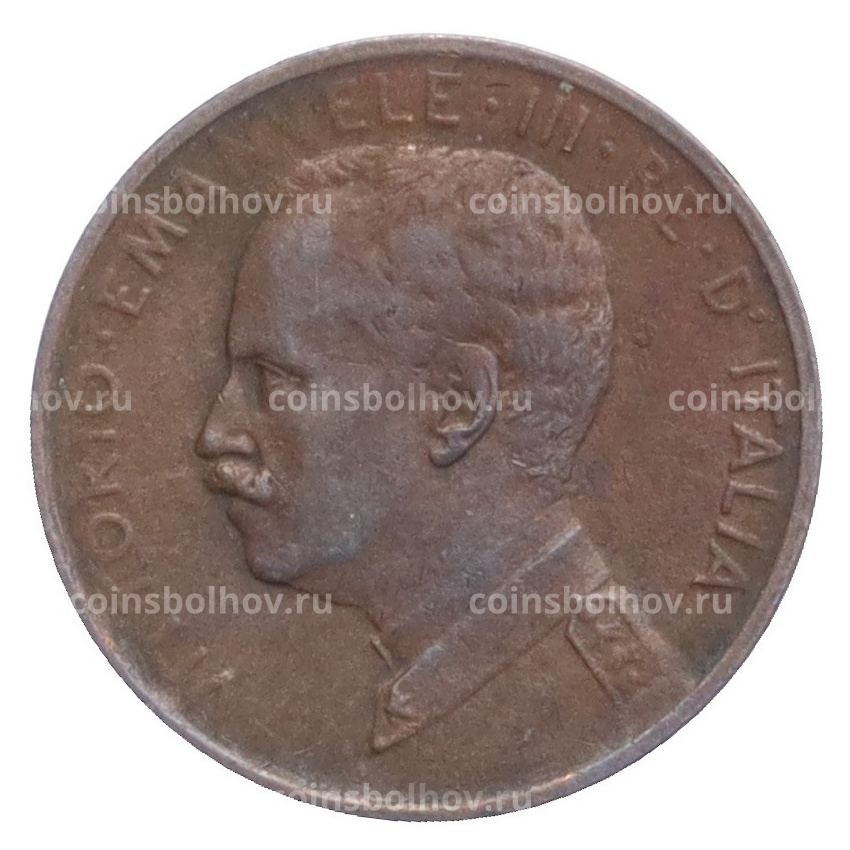 Монета 1 чентезимо 1914 года Италия (вид 2)