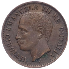 Монета 1 чентезимо 1904 года Италия (реверс)