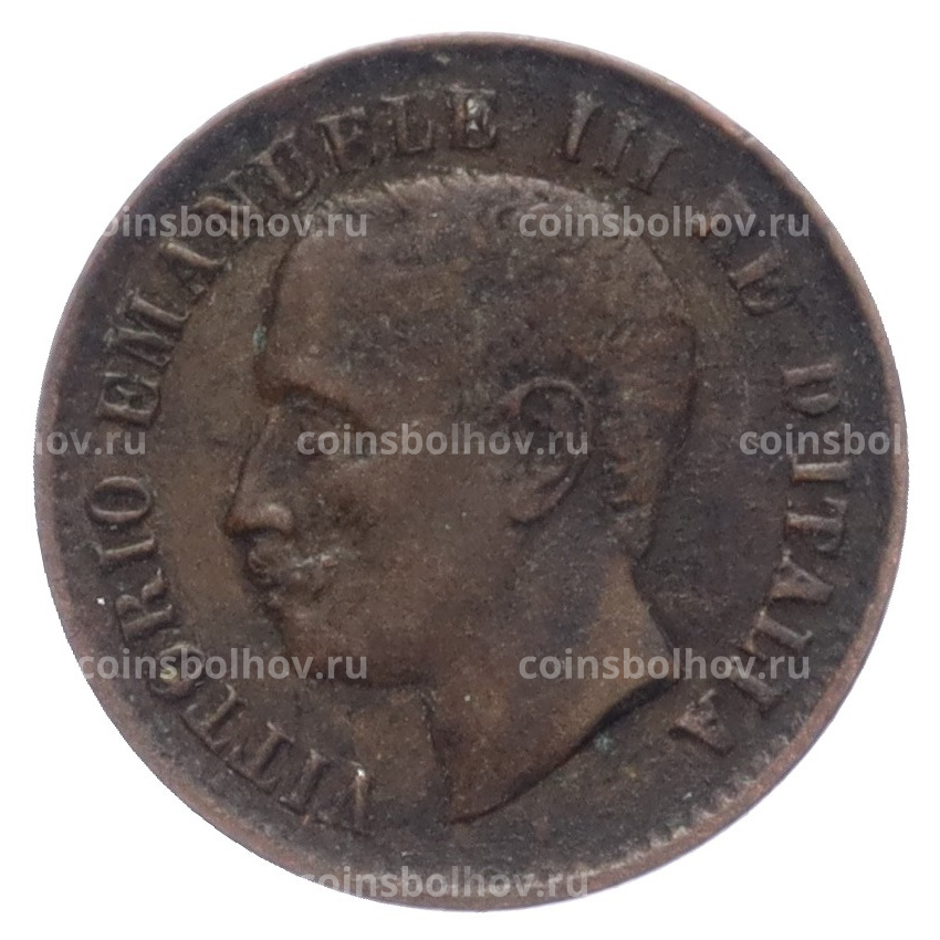 Монета 1 чентезимо 1905 года Италия (вид 2)