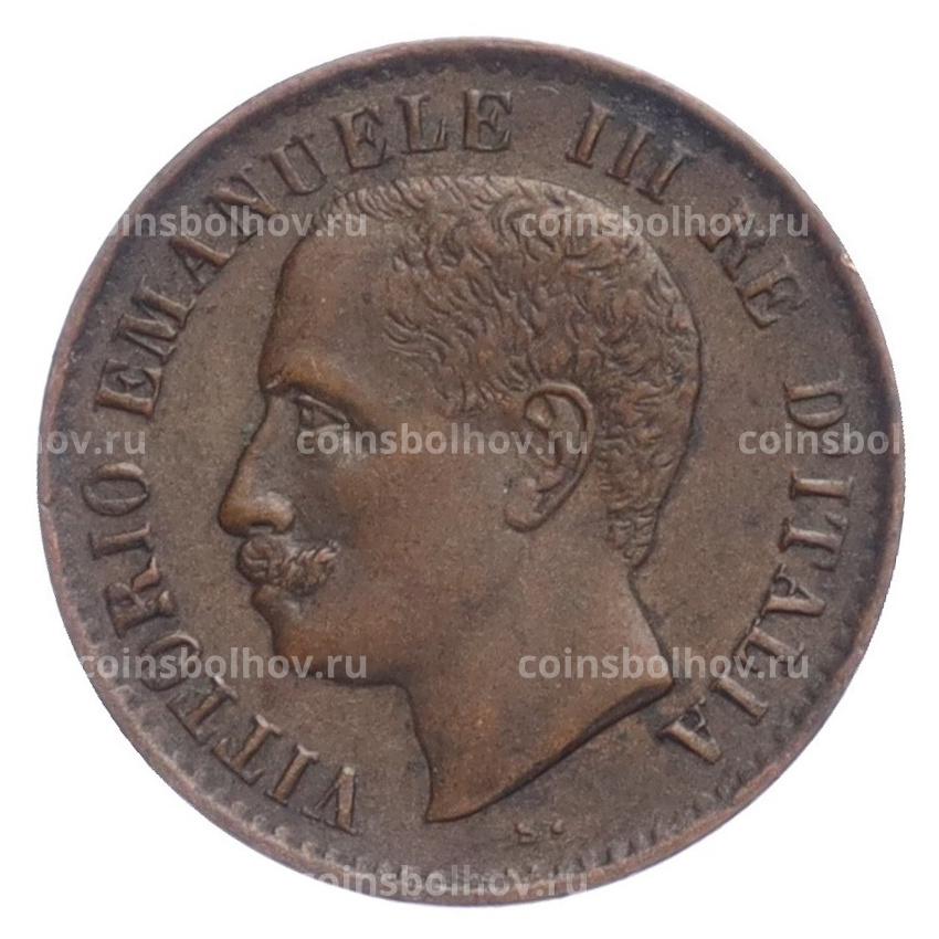 Монета 1 чентезимо 1904 года Италия (вид 2)