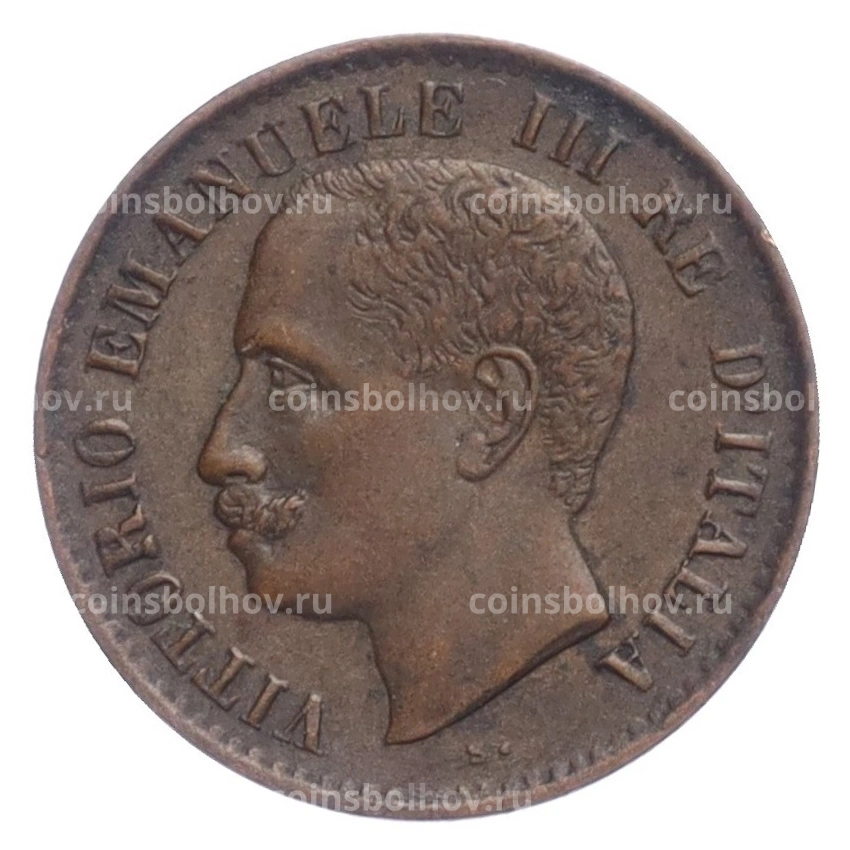 Монета 1 чентезимо 1904 года Италия (вид 2)