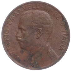 Монета 1 чентезимо 1916 года Италия (реверс)