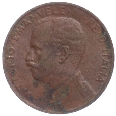 Монета 1 чентезимо 1916 года Италия (реверс)