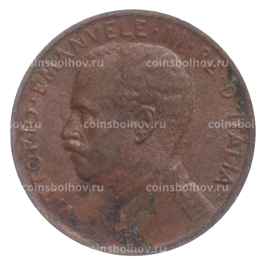 Монета 1 чентезимо 1916 года Италия (вид 2)