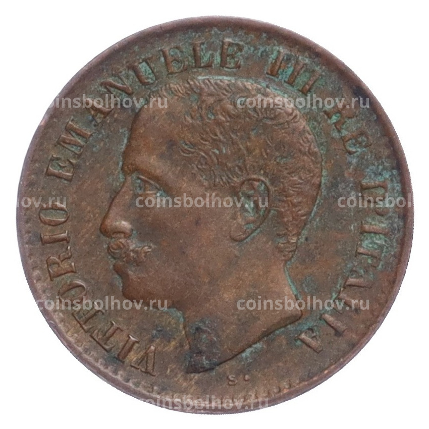 Монета 1 чентезимо 1905 года Италия (вид 2)