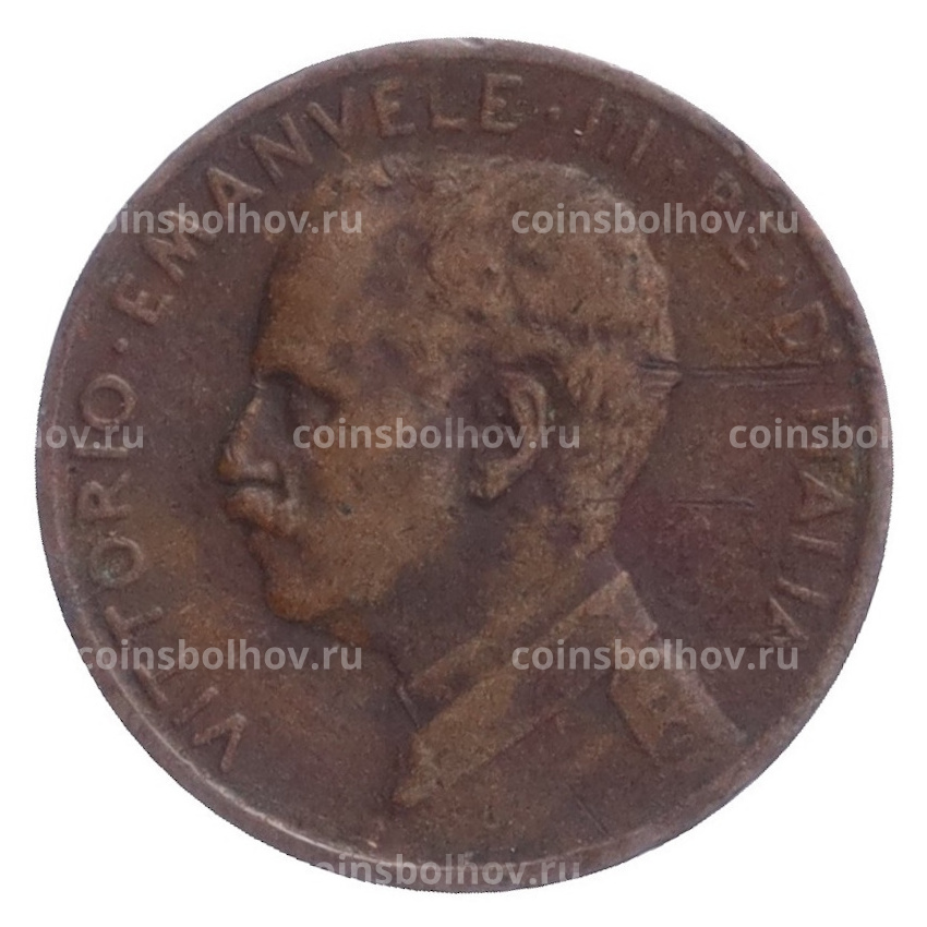 Монета 1 чентезимо 1914 года Италия (вид 2)