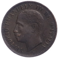 Монета 1 чентезимо 1904 года Италия (реверс)