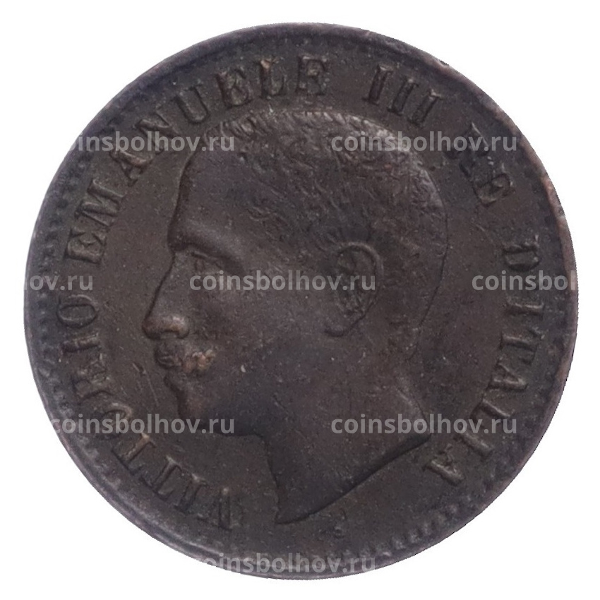 Монета 1 чентезимо 1904 года Италия (вид 2)