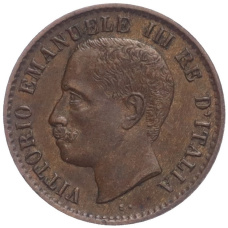 Монета 1 чентезимо 1904 года Италия (реверс)