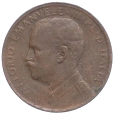 Монета 1 чентезимо 1916 года Италия (реверс)