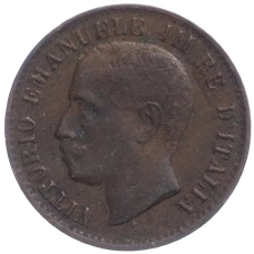 Монета 1 чентезимо 1904 года Италия (реверс)