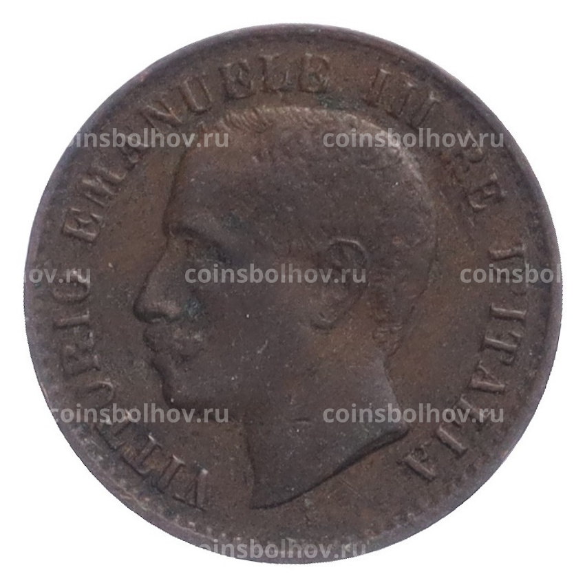Монета 1 чентезимо 1904 года Италия (вид 2)