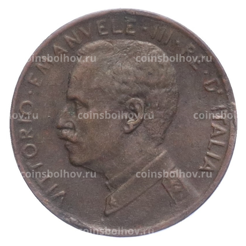 Монета 1 чентезимо 1915 года Италия (вид 2)