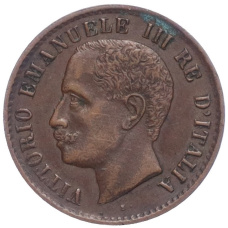 Монета 1 чентезимо 1904 года Италия (реверс)