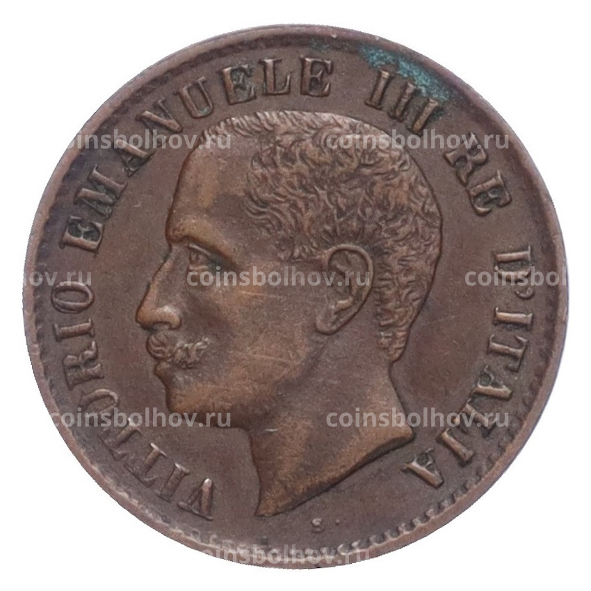Монета 1 чентезимо 1904 года Италия (вид 2)