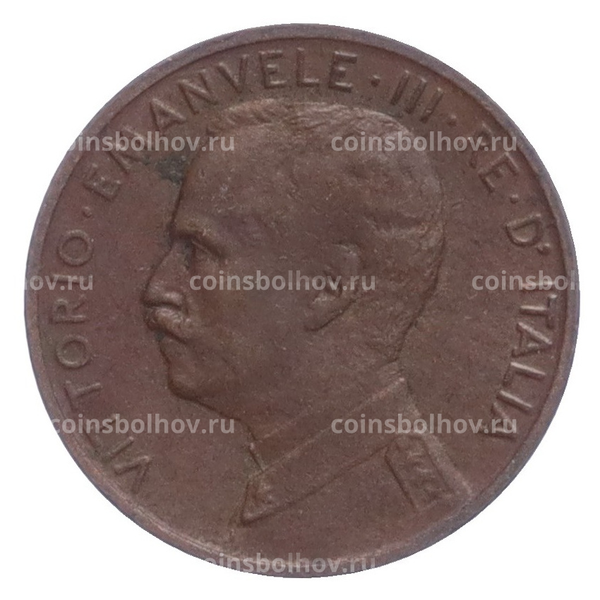 Монета 1 чентезимо 1915 года Италия (вид 2)