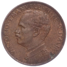 Монета 1 чентезимо 1916 года Италия (реверс)