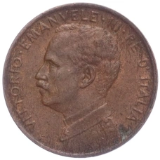 Монета 1 чентезимо 1916 года Италия (реверс)