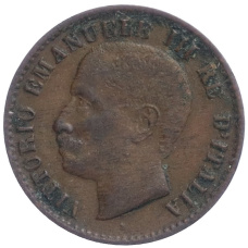 Монета 1 чентезимо 1904 года Италия (реверс)