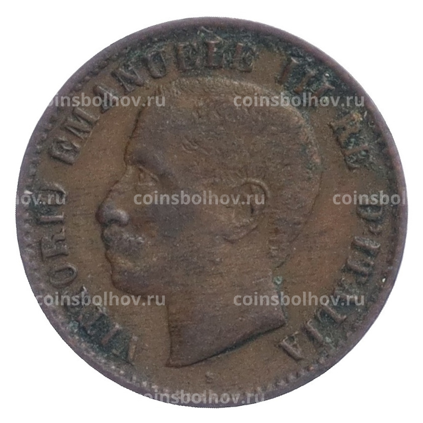 Монета 1 чентезимо 1904 года Италия (вид 2)