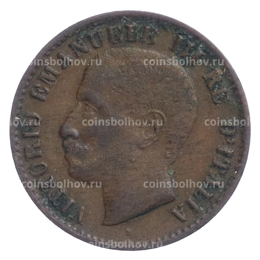 Монета 1 чентезимо 1904 года Италия (вид 2)