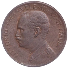 Монета 1 чентезимо 1909 года Италия (реверс)