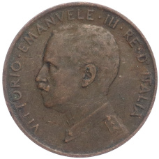 Монета 2 чентезимо 1911 года Италия (реверс)