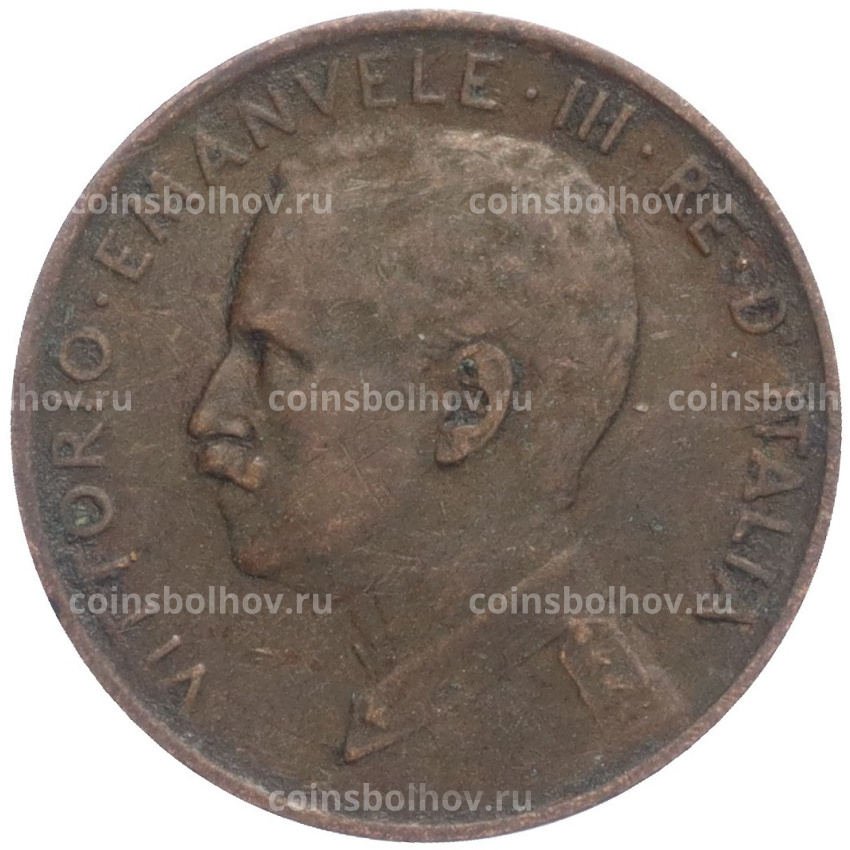 Монета 2 чентезимо 1911 года Италия (вид 2)