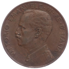 Монета 2 чентезимо 1915 года Италия (реверс)