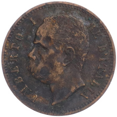 Монета 2 чентезимо 1900 года Италия (реверс)