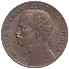 Монета 2 чентезимо 1916 года Италия (реверс)