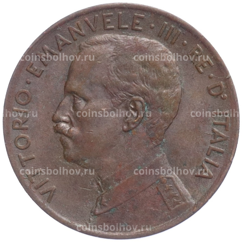 Монета 2 чентезимо 1916 года Италия (вид 2)