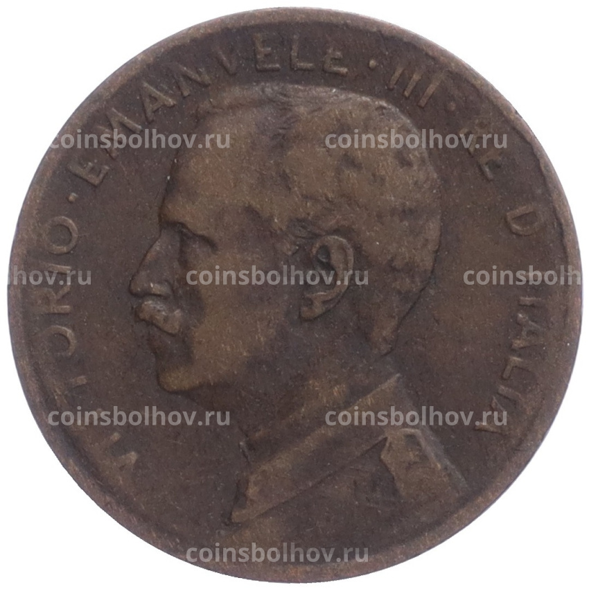 Монета 2 чентезимо 1911 года Италия (вид 2)