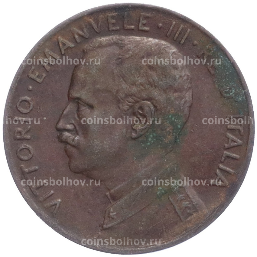 Монета 2 чентезимо 1917 года Италия (вид 2)