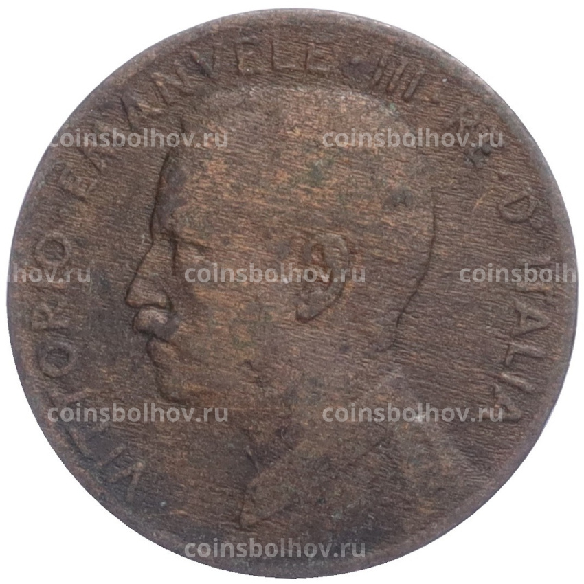 Монета 2 чентезимо 1911 года Италия (вид 2)